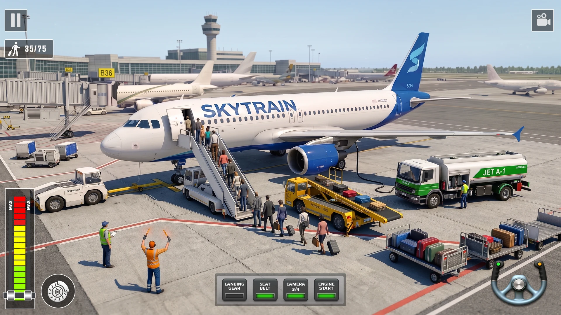 City Airplane Flight Sim Games screenshot