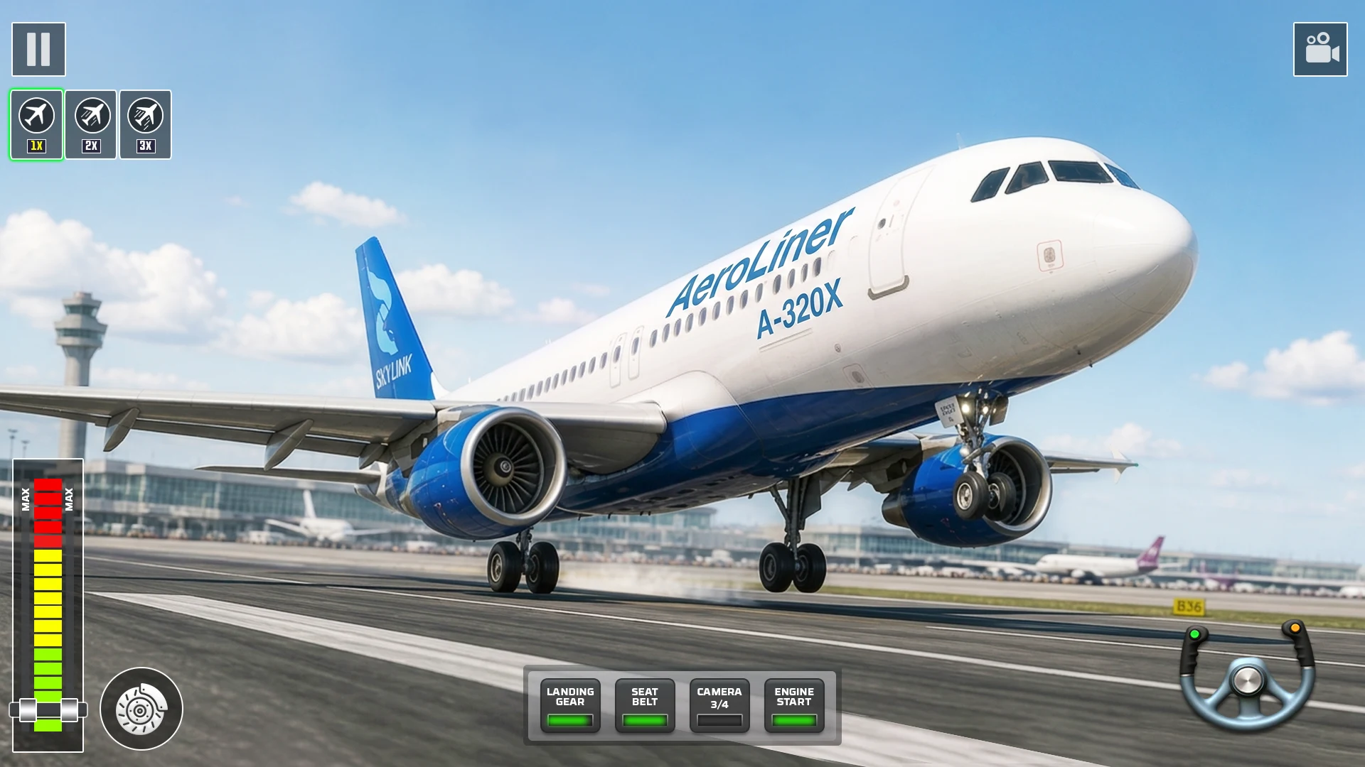City Airplane Flight Sim Games screenshot
