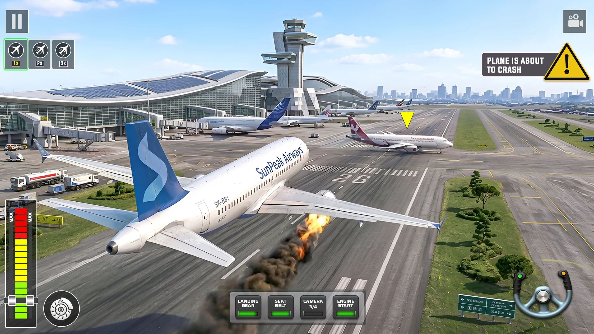 City Airplane Flight Sim Games screenshot